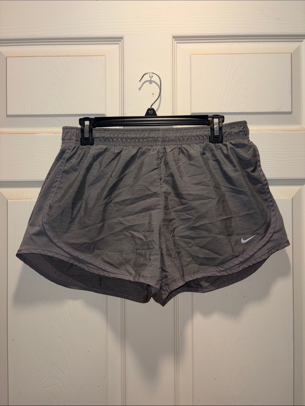 Nike Women's Gray Athletic Running Shorts